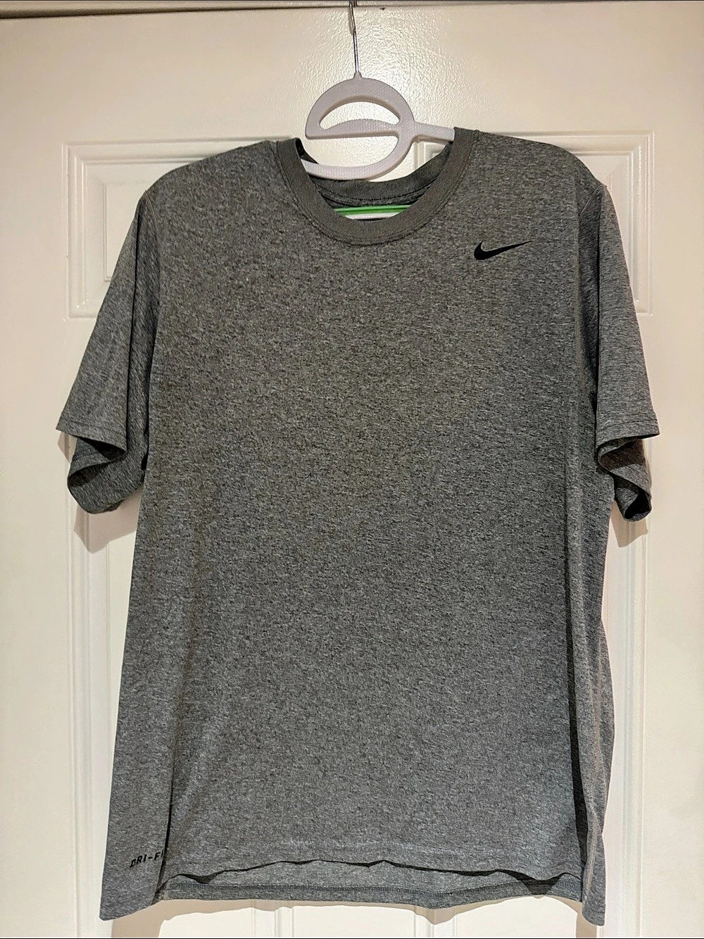 Nike Dri-FIT Legend Short Sleeve Tee Gray Large